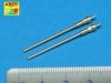 Aber A32007 Set of 2 barrels for German aircraft 20mm machine guns MG 151/20 (1:32)
